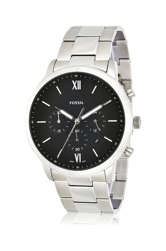 Fossil - Hodinky FS5384 FS5384 stříbrná AA00