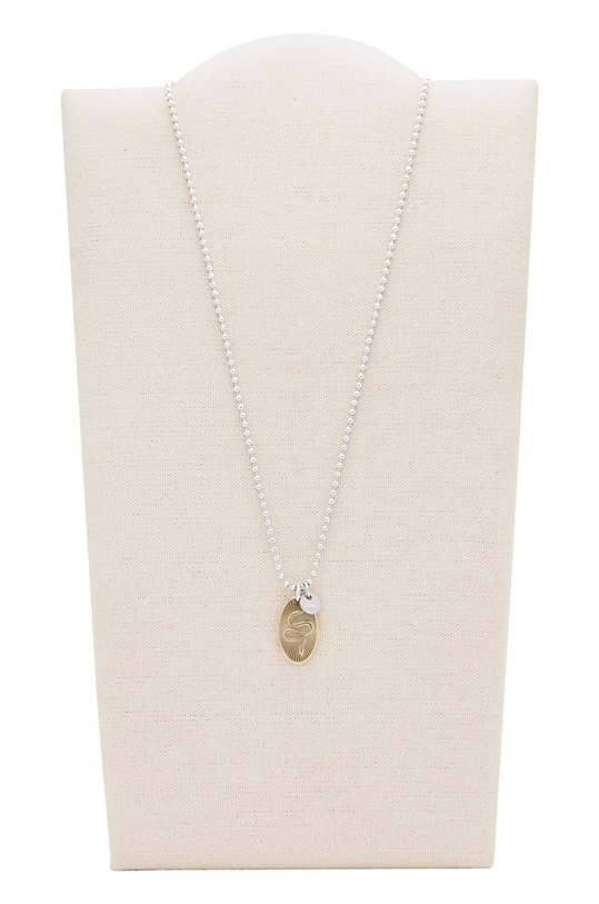Fossil - Colier JF03398716 argintiu AA00