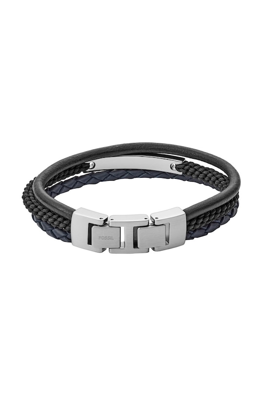 Fossil - Bratara de piele JF03186040 negru AA00