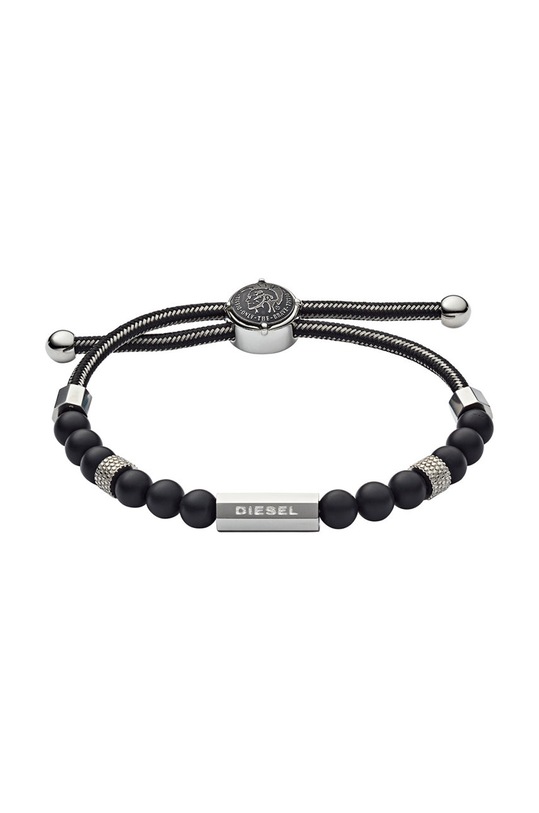 Diesel - Bransoletka czarny DX1151040