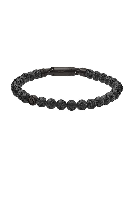 Emporio Armani - Bransoletka EGS2479001 czarny EGS2479001