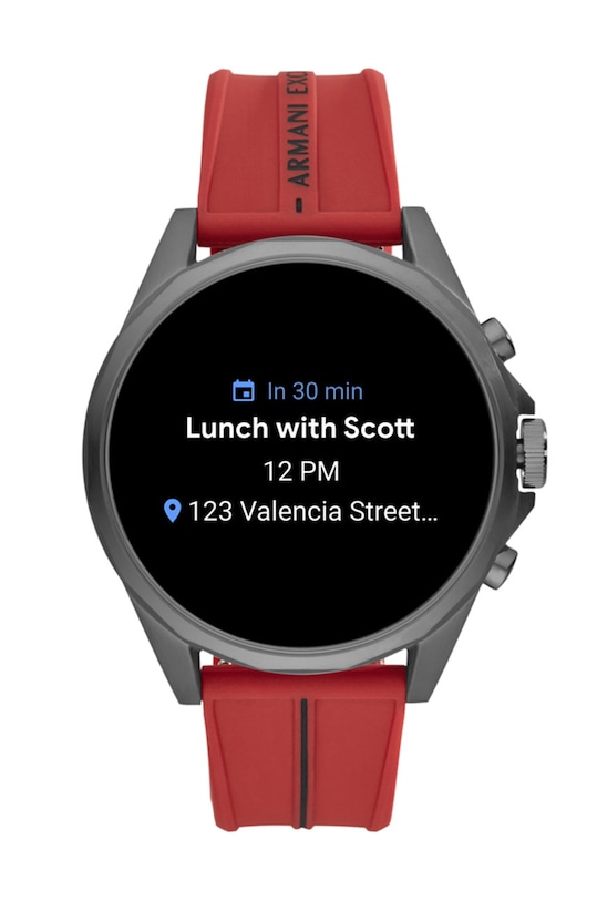Armani Exchange - Smartwatch AXT2006 czerwony AXT2006