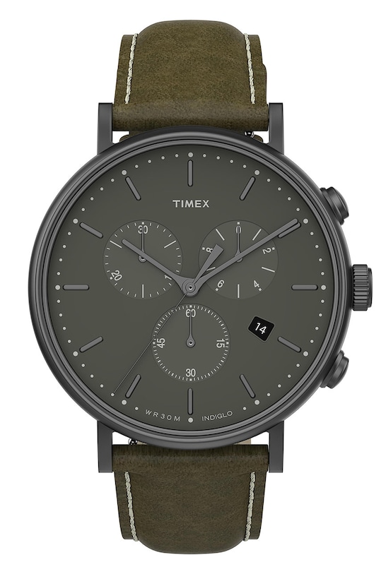 Timex - Годинник TW2T67600 зелений TW2T67600