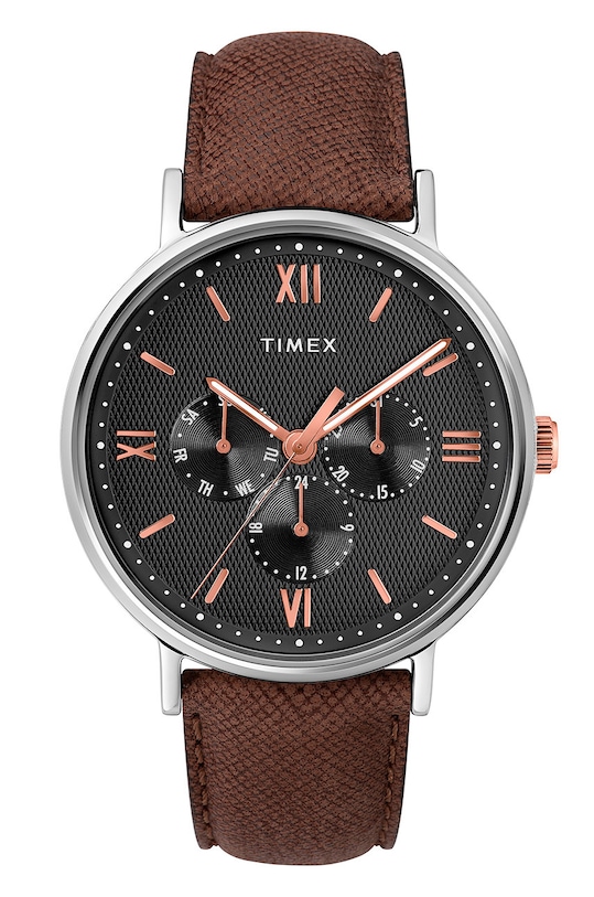 Timex - Годинник TW2T35000 коричневий TW2T35000
