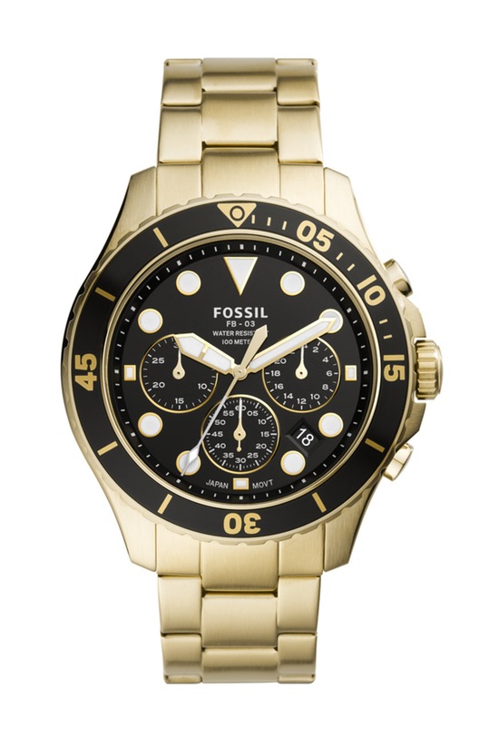 Fossil - Hodinky FS5727 zlatá FS5727