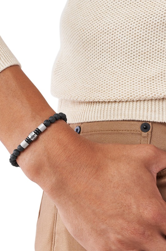 Accesorii Fossil - Bratara JF03433040 negru