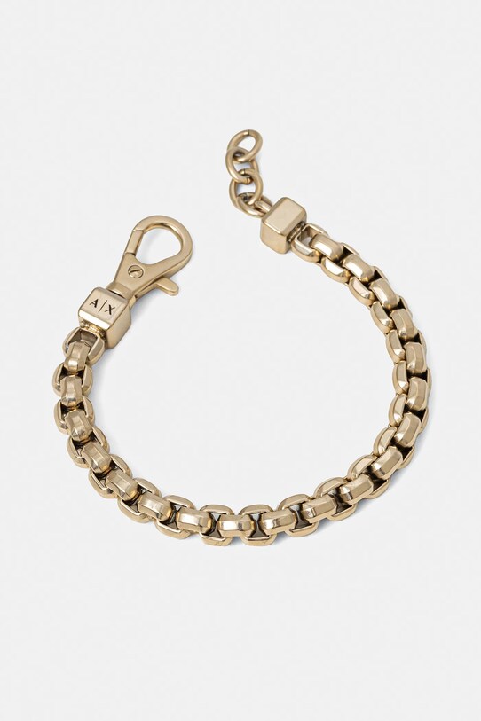 Armani Exchange - Náramok zlatá AXG0046710