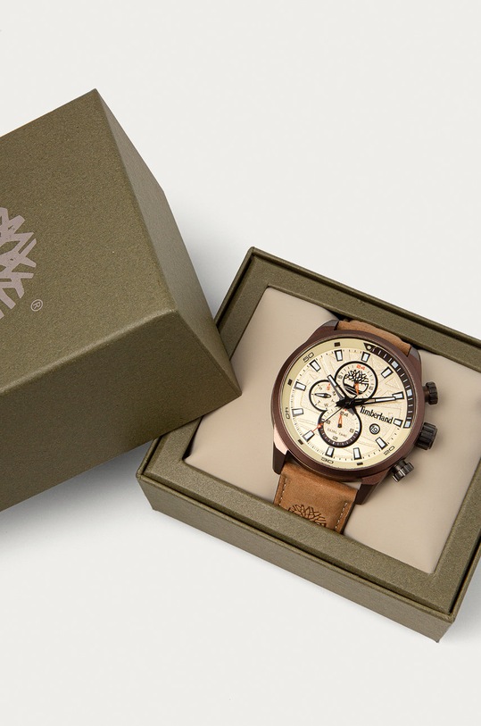 Accesorii Timberland - Ceas Henniker II TBL.14816JLBN.07 maro