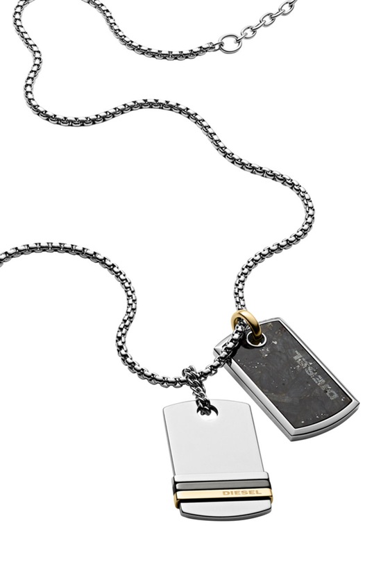 Diesel - Colier DX1189040 argintiu AA00