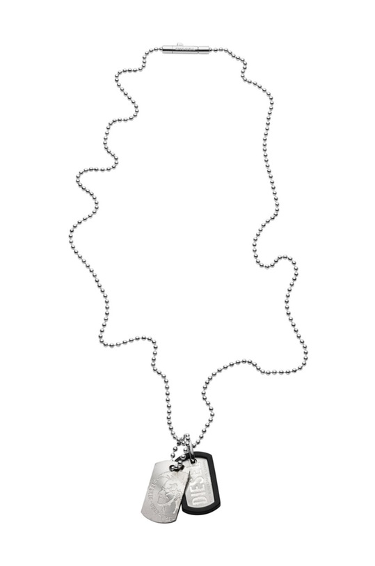 Diesel - Náhrdelník DX0202040 DX0202040 stříbrná AA00