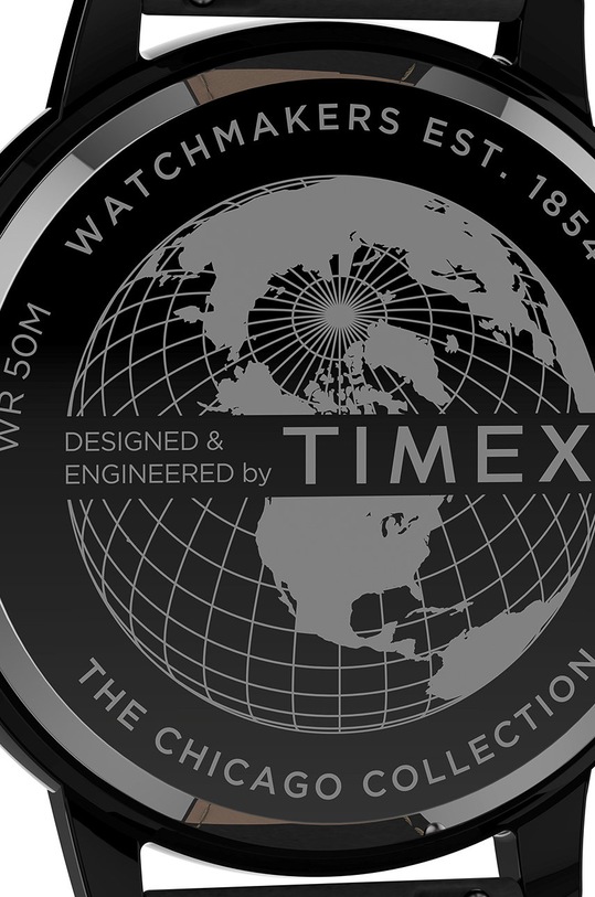 Timex - Годинник TW2U39200 чорний TW2U39200