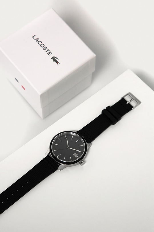Akcesoria Lacoste - Zegarek Paris 2011087 2011087 czarny