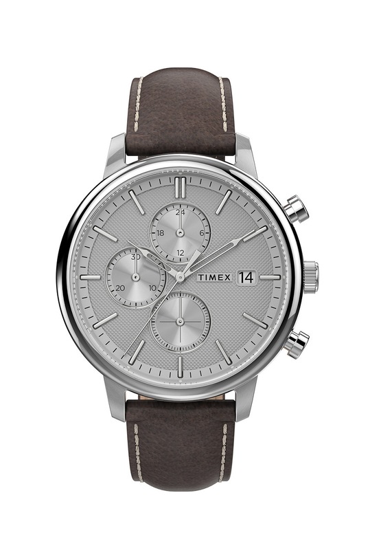 Timex - Hodinky TW2U38800 strieborná TW2U38800