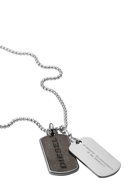 Diesel - Naszyjnik szary DX1257040