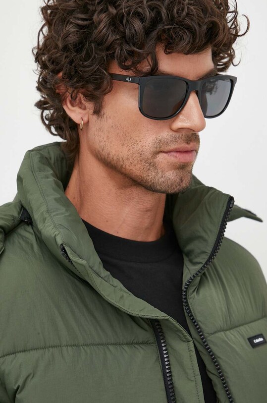 Armani Exchange ochelari de soare negru 0AX4070S