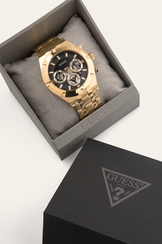Doplňky Hodinky Guess GW0260G2 zlatá