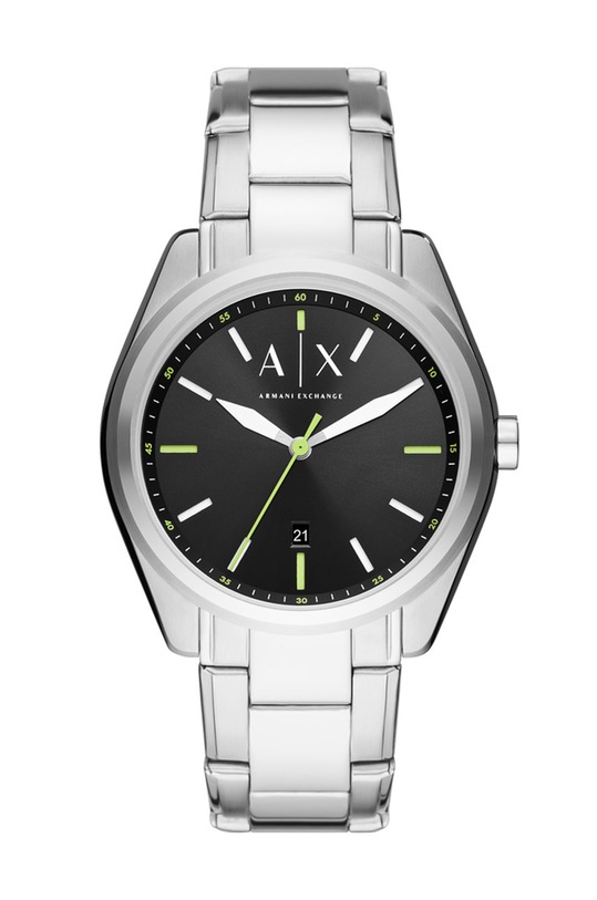 Hodinky Armani Exchange strieborná AX2856