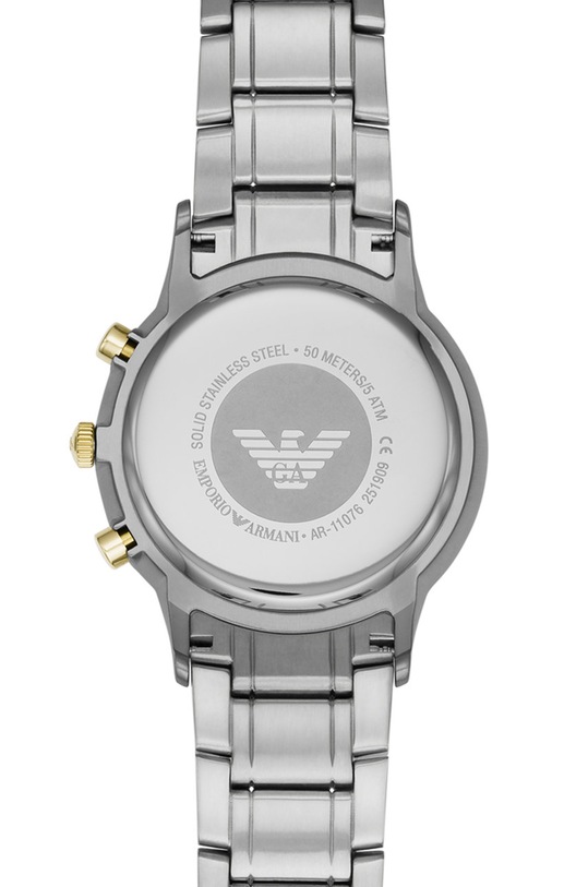 Doplnky Hodinky Emporio Armani AR11076 strieborná