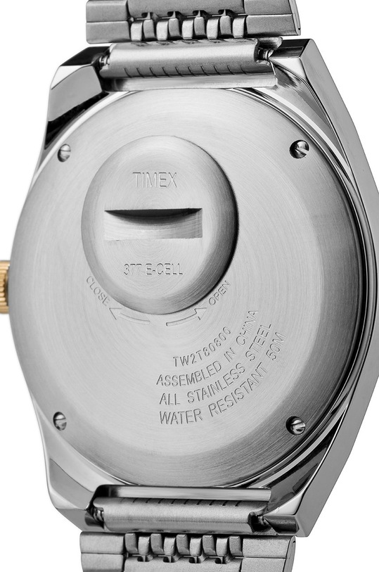 Timex zegarek TW2T80800 Q Timex Reissue Falcon Eye srebrny TW2T80800