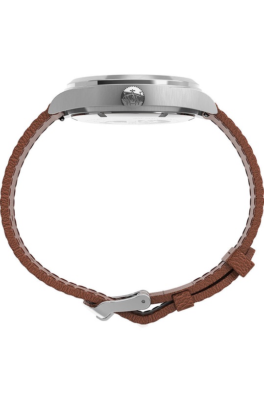 Timex zegarek TW2U90400 Waterbury Traditional Day-Date TW2U90400 srebrny AA00