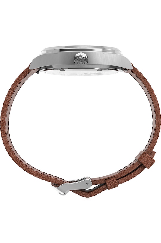 Timex zegarek TW2U90400 Waterbury Traditional Day-Date TW2U90400 srebrny AA00