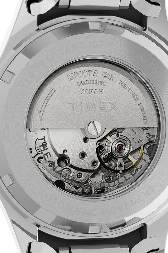 Timex zegarek TW2U83500 Navi XL Automatic srebrny TW2U83500