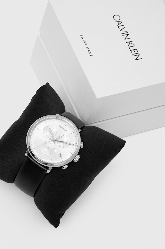 Akcesoria Calvin Klein Zegarek K8M271C6 K8M271C6 czarny