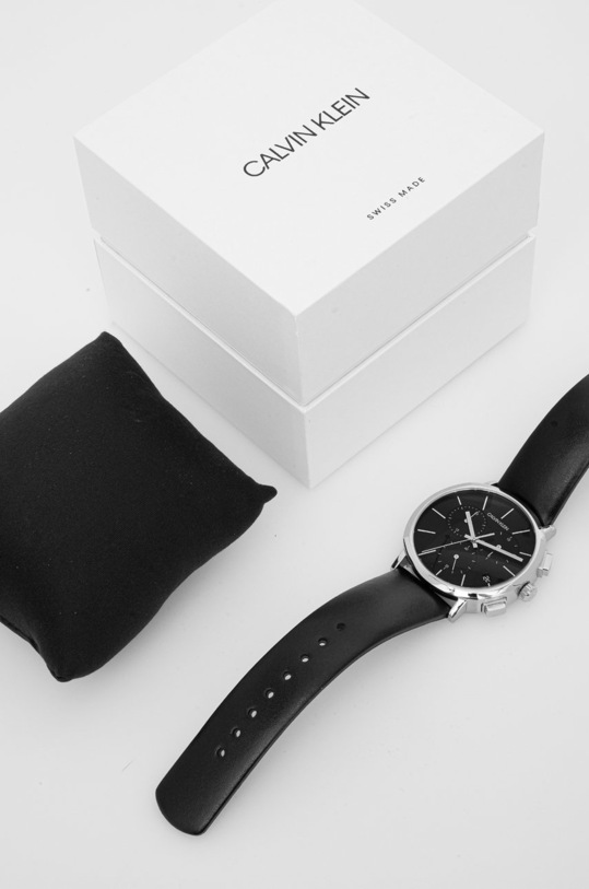 Akcesoria Calvin Klein Zegarek K8Q371C1 K8Q371C1 czarny