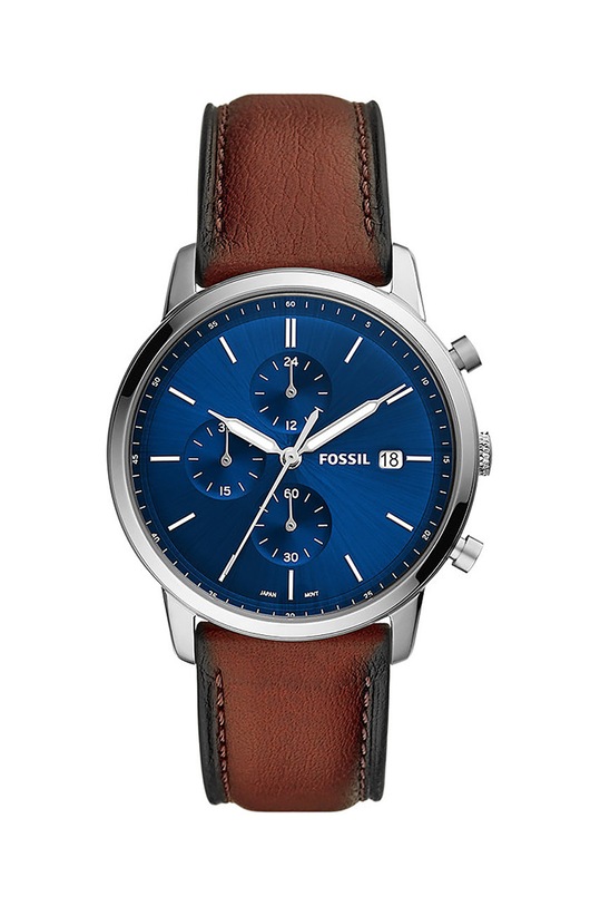 Fossil Zegarek FS5850 FS5850 brązowy AA00