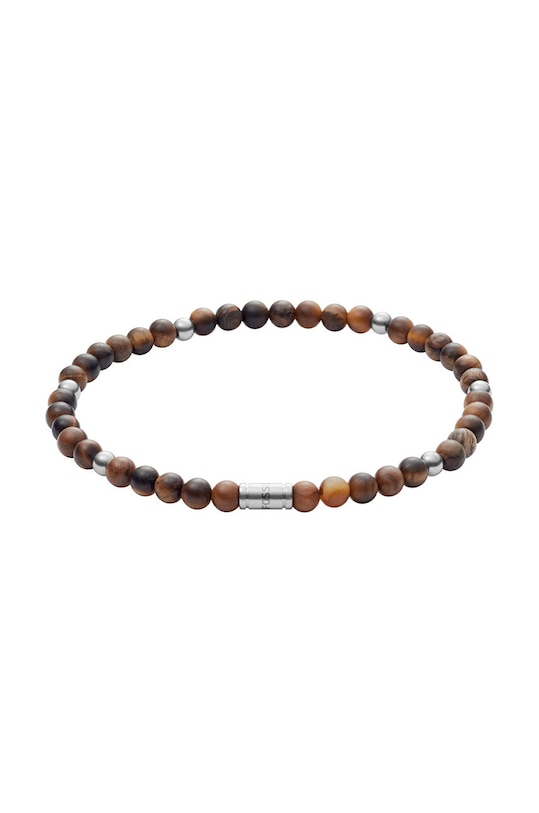 Fossil - Bransoletka JF02939040 JF02939040 brązowy AA00