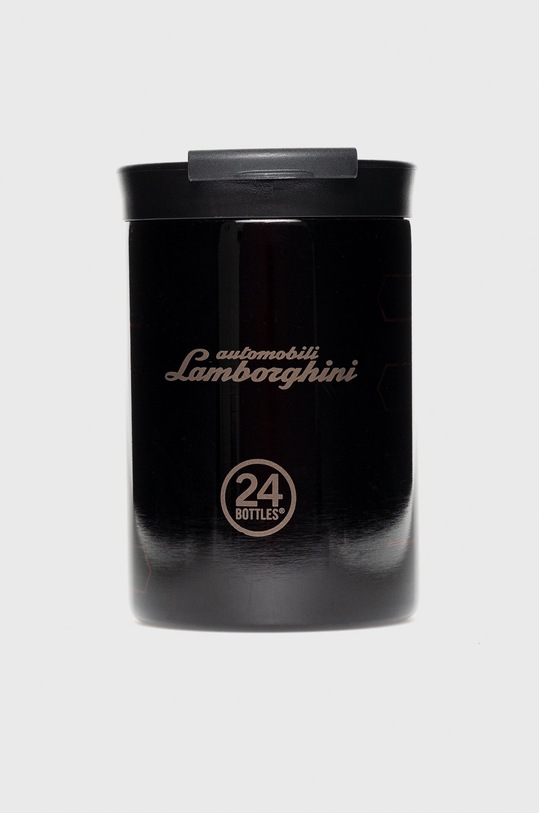 24bottles Cana termica Automobili Lamborghini 350 ml negru Travel.350.Lambo