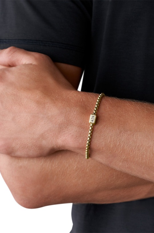 Accesorii Armani Exchange - Bratara AXG0073710 aur