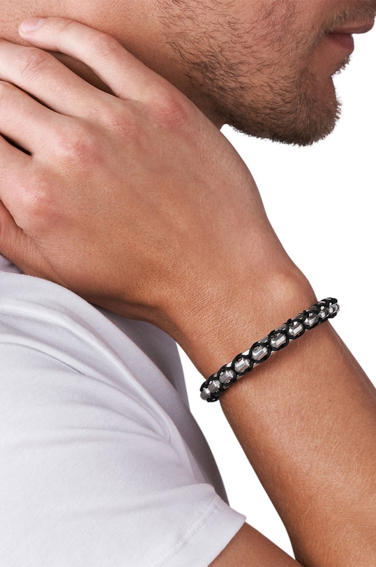 Doplnky Diesel - Náramok DX1180040 strieborná