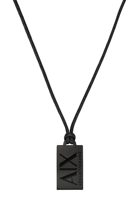 Armani Exchange colier negru AXG0086001