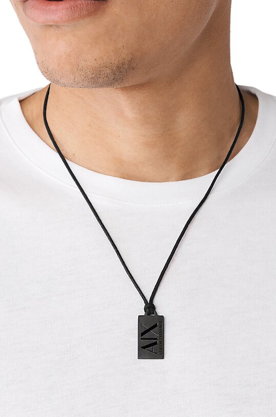 Doplnky Náhrdelník Armani Exchange AXG0086001 čierna