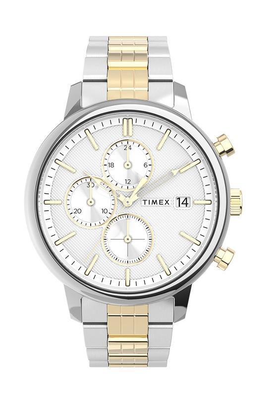 Ρολόι Timex Tw2v01800 Chicago ασημί TW2V01800