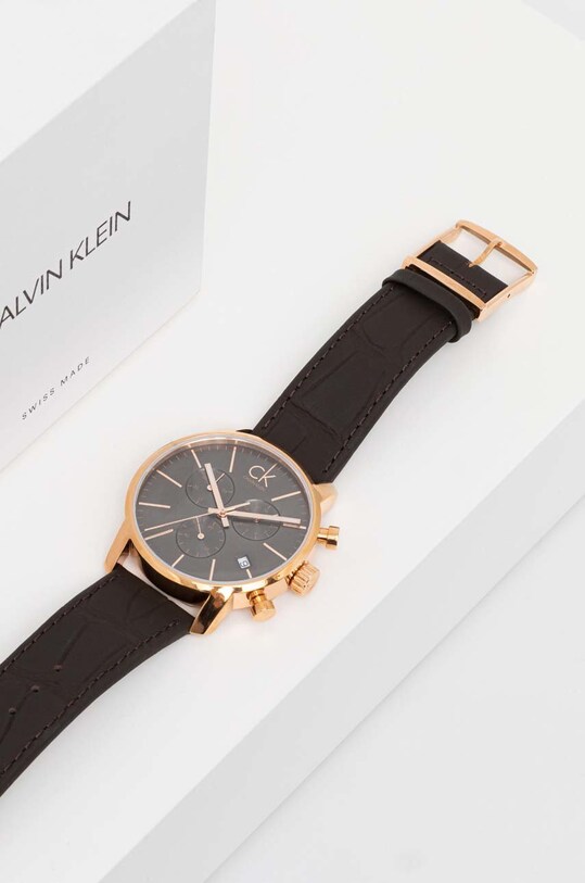 Ρολόι Calvin Klein K2G276G3 μαύρο AA00