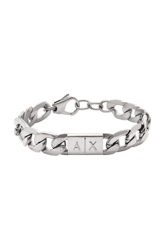 Náramek Armani Exchange stříbrná AXG0077040