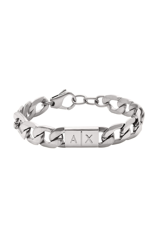Náramek Armani Exchange stříbrná AXG0077040