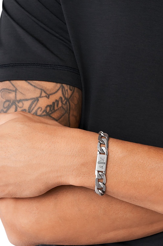 Doplňky Náramek Armani Exchange AXG0077040 stříbrná