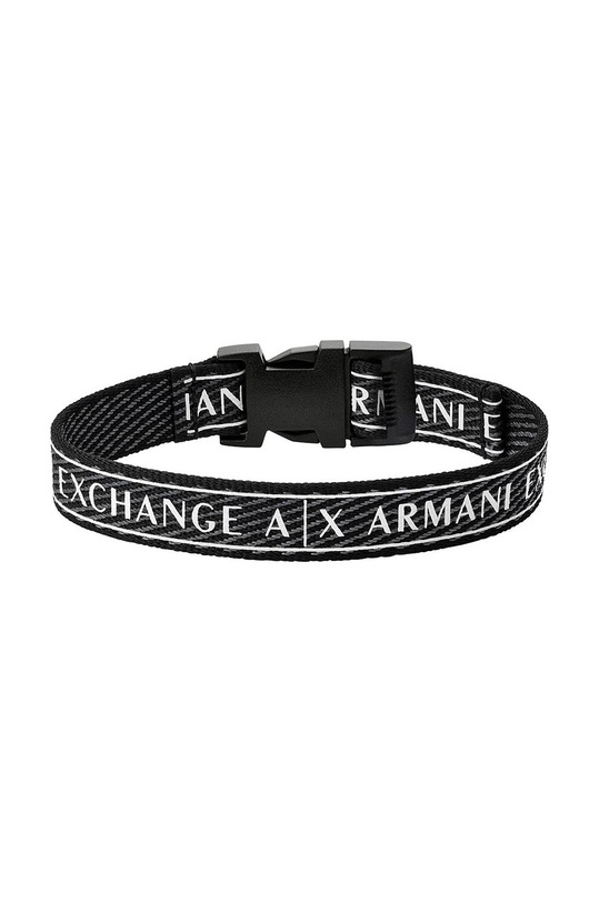 Armani Exchange bratara negru AXG0082040