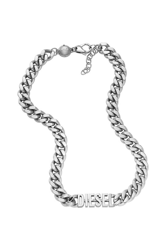 Колие Diesel сребърен DX1388040