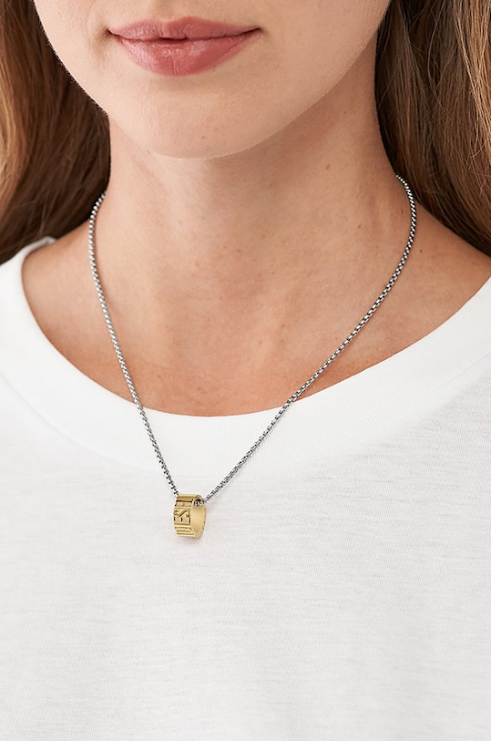 Doplňky Náhrdelník Diesel DX1397931 stříbrná