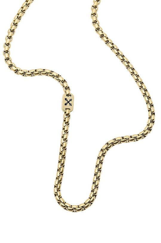 Doplňky Náhrdelník Fossil JF04337710 zlatá