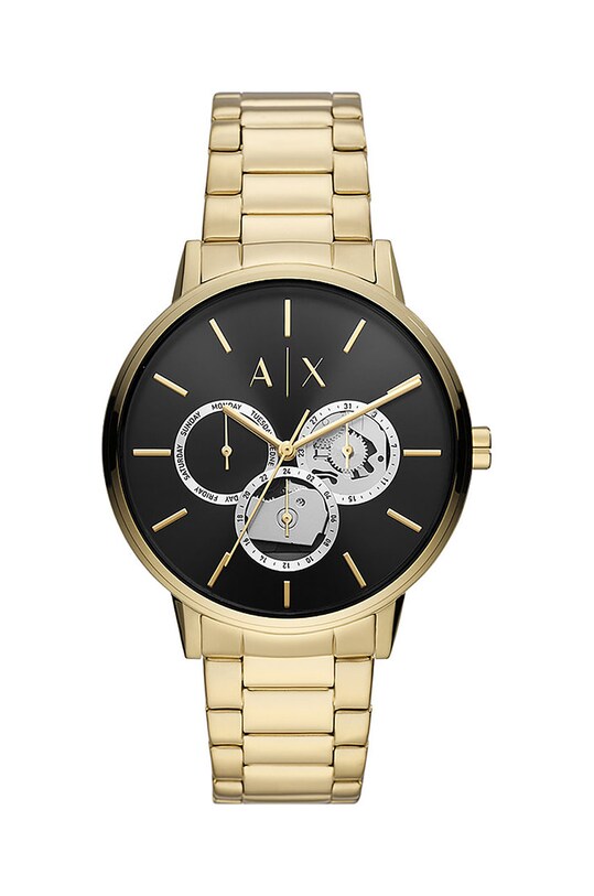 Hodinky Armani Exchange zlatá AX2747