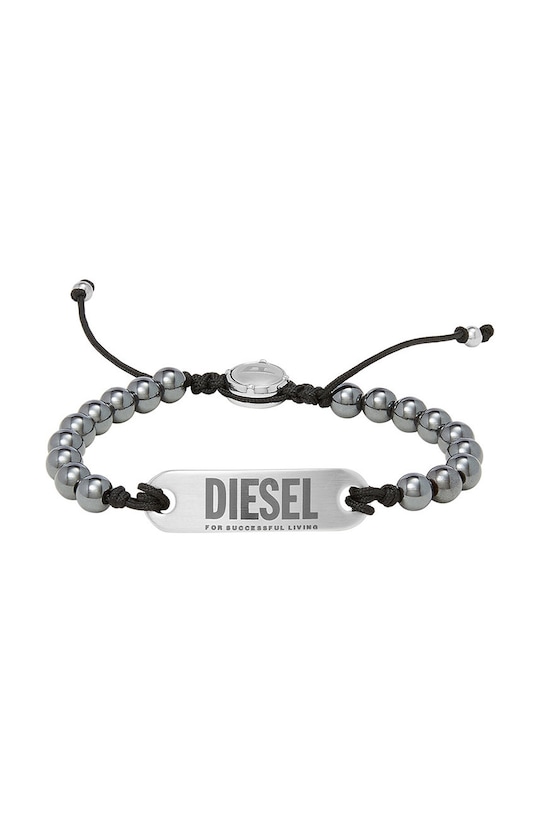 Diesel bransoletka szary DX1359040