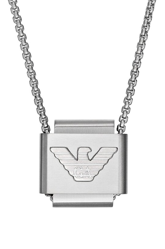 Ogrlica Emporio Armani EGS2915040 srebrna AA00