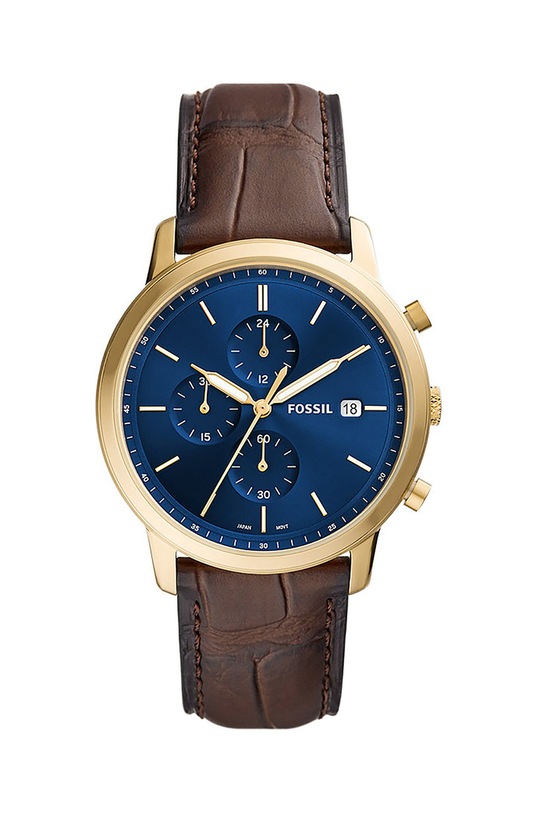 Fossil zegarek złoty FS5942
