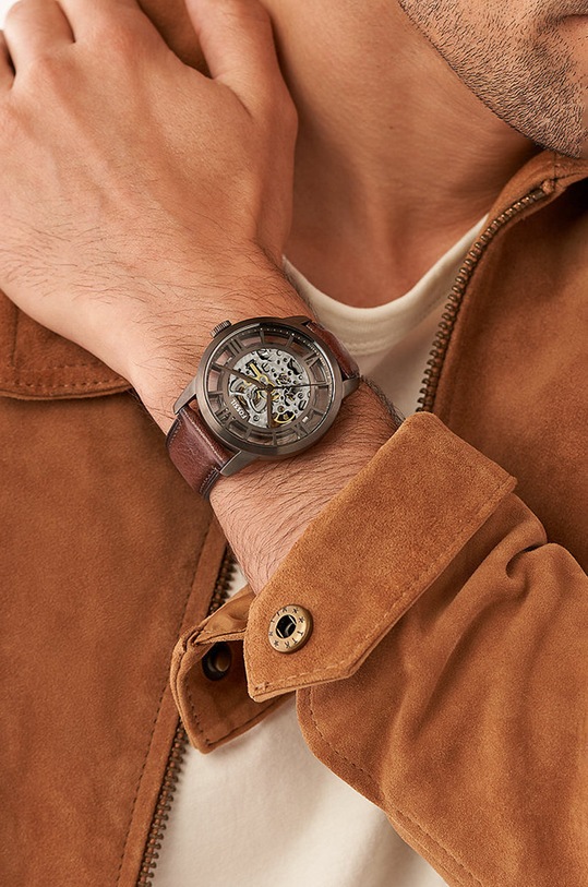 Fossil zegarek ME3225 brązowy