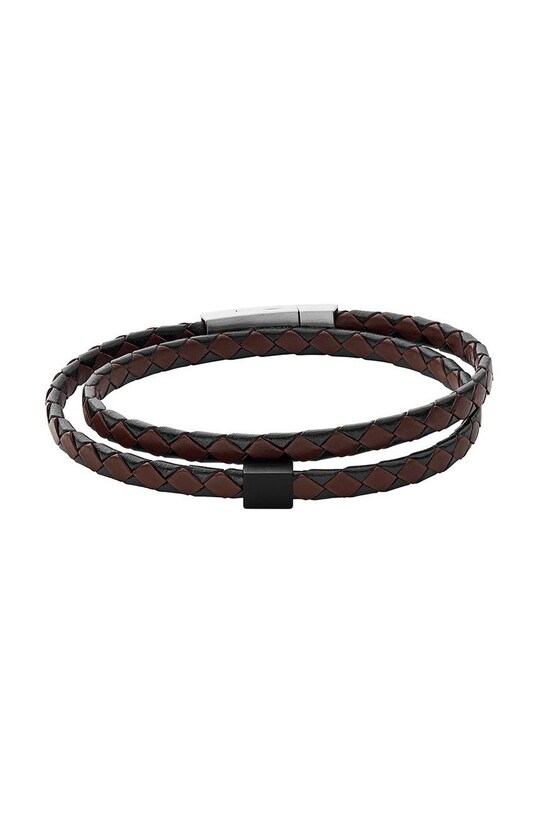 Кожаный браслет Skagen золотой SKJM0185998